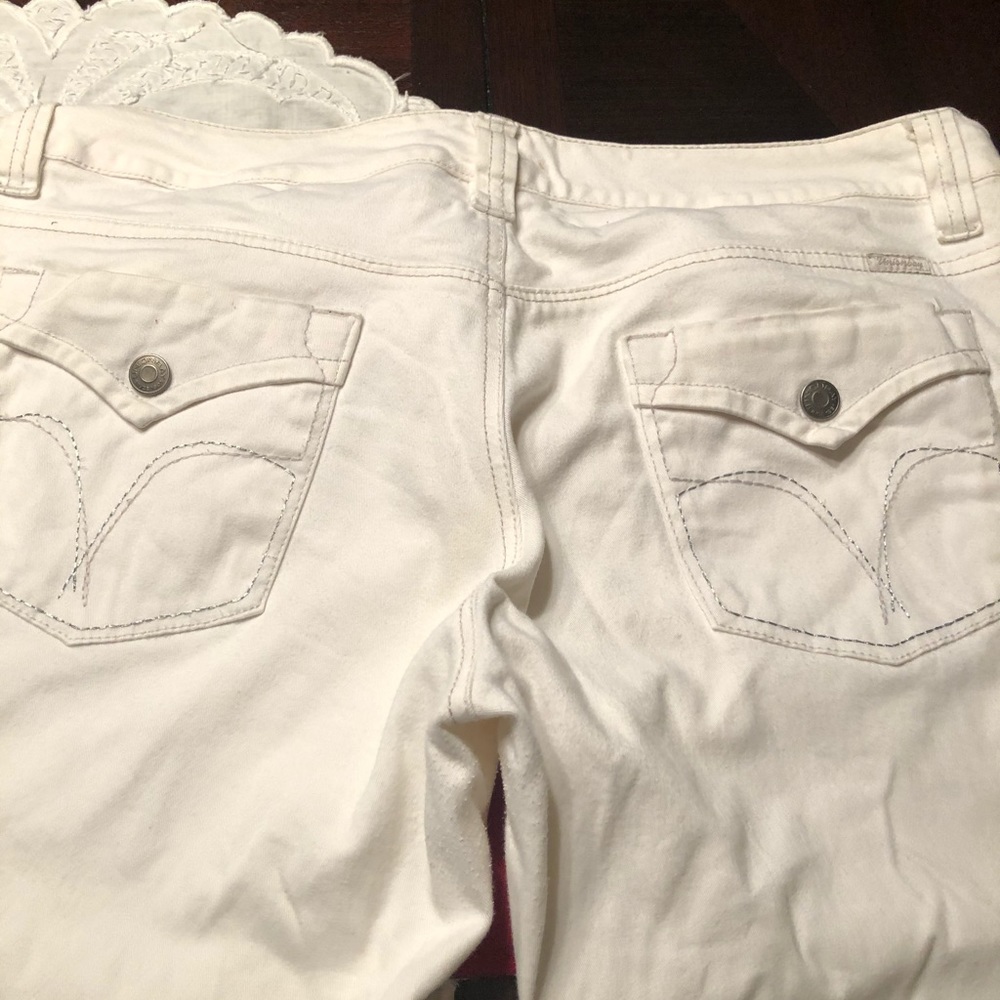 Unionbay Stretch cream colored jeans size 13